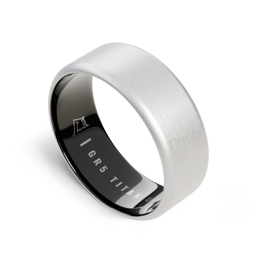 Platinum | Titanium | 8mm