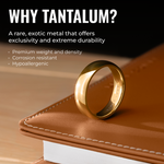 24k Gold | Tantalum | 6mm