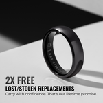 Jet Black | Titanium | 6mm