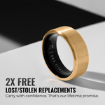 24k Gold | Titanium | 8mm