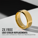 24k Gold | Tantalum | 8mm