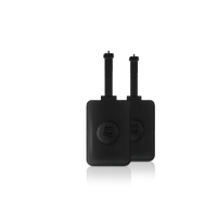 2x TRACKABLE BAG TAGS